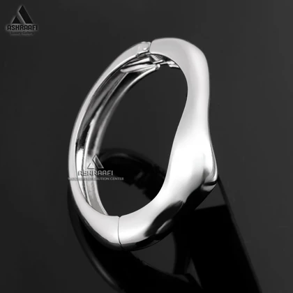 دستبند پهن زنانه Silver Bracelet 03