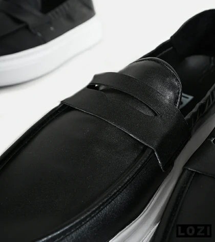 کالج مردانه مشکی Bottega Veneta مدل 6970