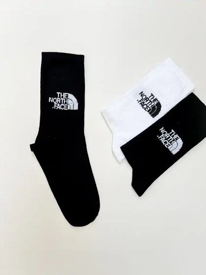 جوراب ساق بلند طرح The north face یونیسکس