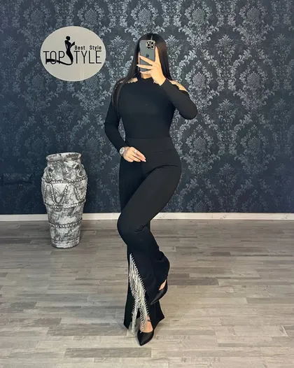 شلوار جلو زنجیر کد : 7276