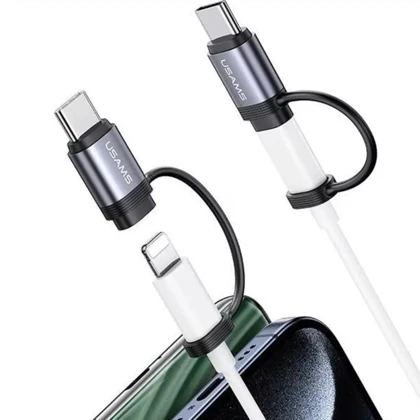 مبدل لایتنینگ به تایپ سی یوسامز مدل US-SJ677 توان 30 وات