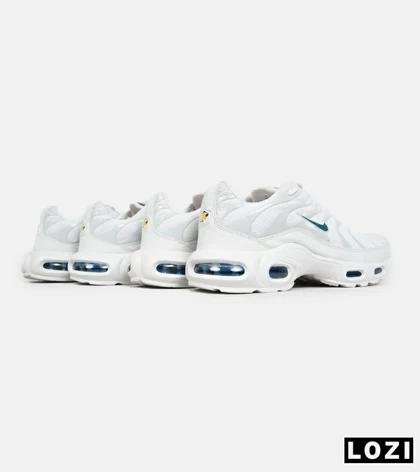 کفش کتانی مردانه و زنانه سفید سبز NIKE AirMax Plus TN Ultra مدل 6731