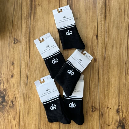 جوراب ورزشی ساق بلند الویوگا Aloyoga مدل Unisex Half Crew