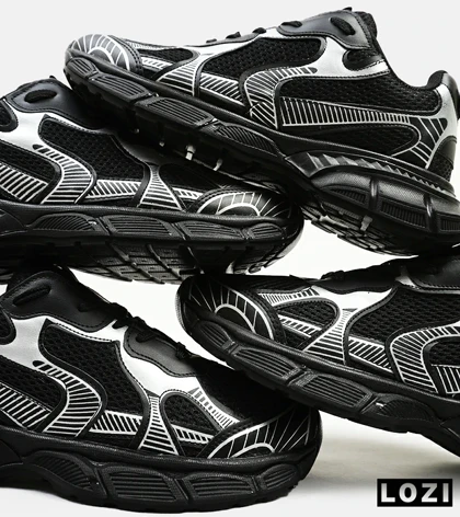 کفش کتانی مردانه مشکی BALENCIAGA