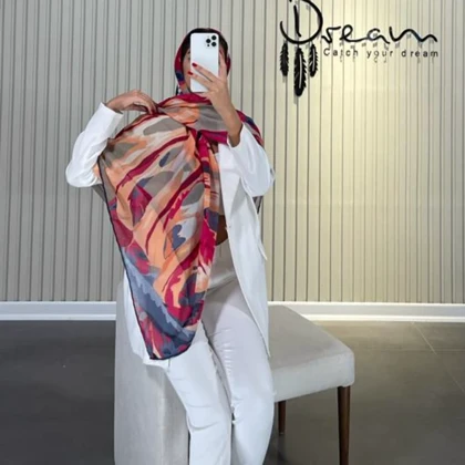 روسری طرح گل