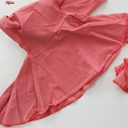 ست نیم‌تنه و شلوار زنانه کوزا گلبهی