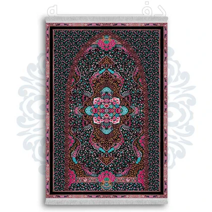 فرشینه از جنس پارچه هازان مخمل ترک طرح سجاده برند دفه کد DSJ 90