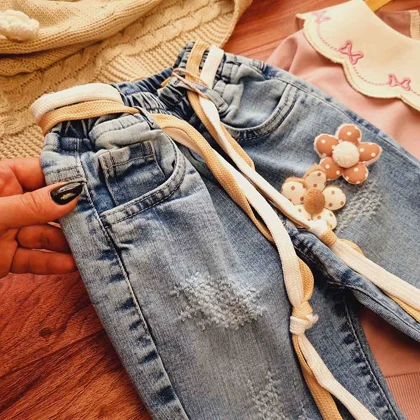 شلوار جین بوت کات دخترانه