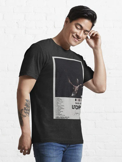 تیشرت تراویس اسکات طرح Rappers Shaping Culture کد 179963
