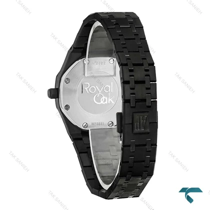 ساعت ای پی رویال اوک زنانه مشکی صفحه مهندسی AP-7991-L