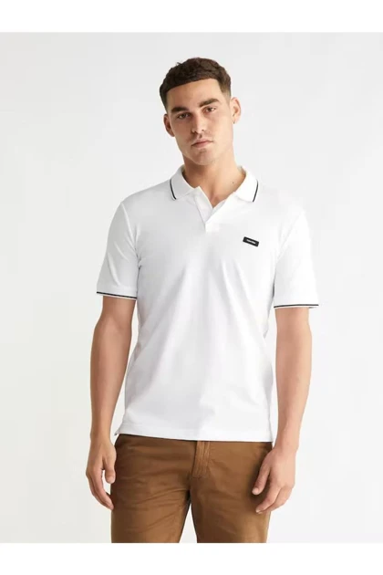تیشرت یقه پولو مردانه calvin-klein