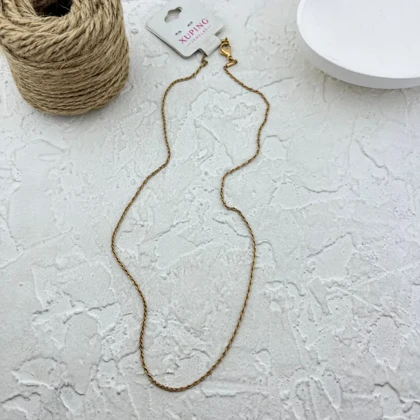گردنبند طنابی ظریف و شیک زنانه، ژوپینگ