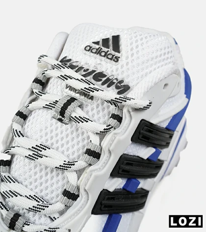 کفش کتانی مردانه و زنانه سفید مشکی آبی ADIDAS Jellyfish مدل 7584