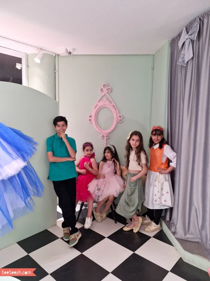 پیراهن رسمی سرخابی