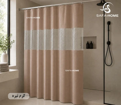 پرده حمام مدل کاترین