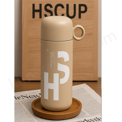 تراول ماگ HSCUP اصلی با کاپ همراه عایق حرارتی 6 ساعته مناسب نوشیدنی گرم و سرد