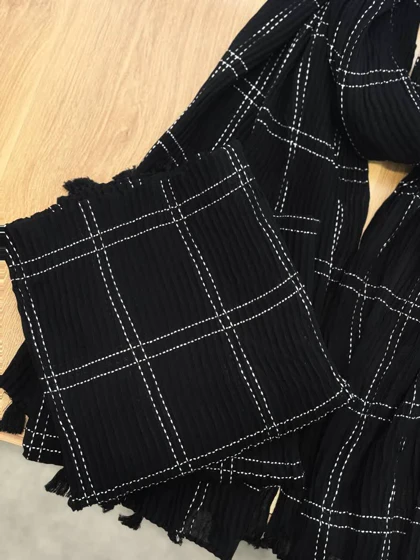 1894- شال مشکی زارا