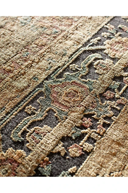 فرش ماشینی مادرمد کوکو مدل Leoville ابعاد 200 × 300 سانتی‌متر - بژ
