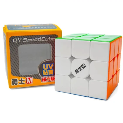 مکعب روبیک 3×3 کای وای QiYi مدل Warrior M UV مغناطیسی