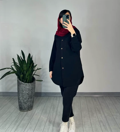 مانتو مداد رنگی تابان 4