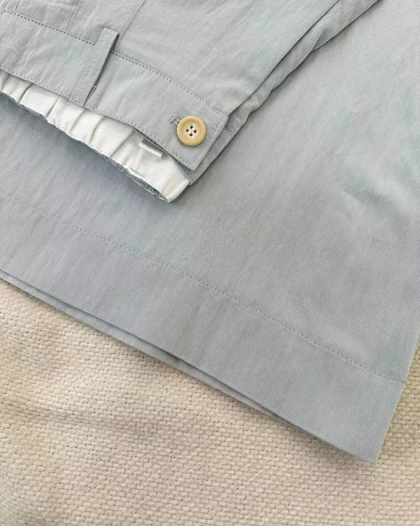 شلوار دامنی جین کاغذی کد 5433