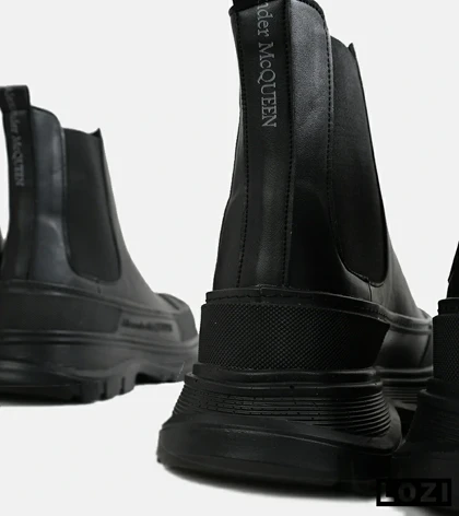 بوت مردانه مشکی Alexander McQueen