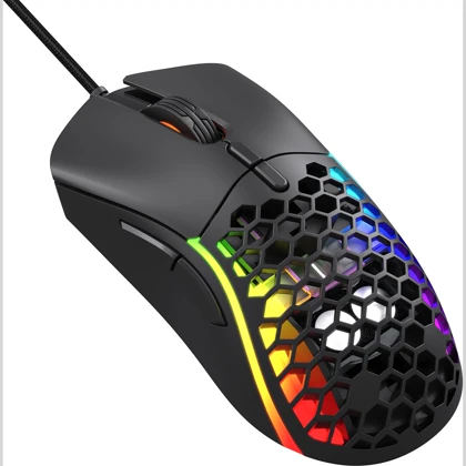 ماوس گیمینگ سیمی هیسکا HISKA مدل HX-MOG340