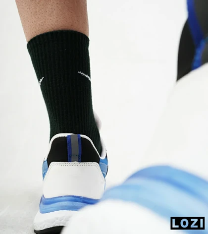 کفش کتانی مردانه آبی مشکی سفید نایک NIKE Air Griffey Max V2