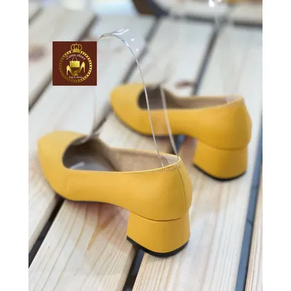 کفش لدشکا مجلسی زنانه مربع سه سانت V 27