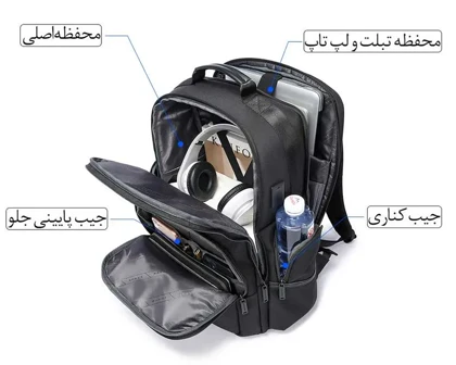 کیف و کوله پشتی لپ تاپ اورجینال بنج BANGE 2602