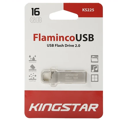فلش مموری کینگ استار مدل KS225 ظرفیت 16 گیگابایت USB 2.0