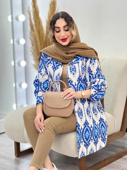 مانتو طرح سنتی پارمین