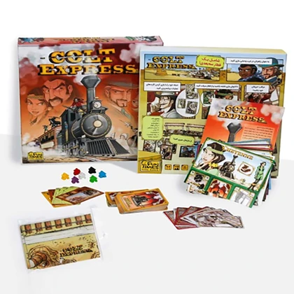 سرگرمی و بازی فکری کلت اکسپرس Colt Express مناسب 2 تا 6 نفر