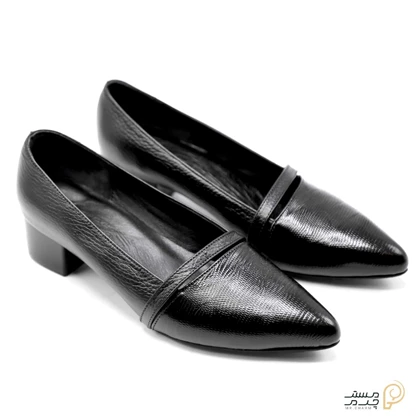 کفش چرم اداری زنانه mrc2120-09