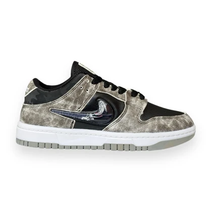 کتانی اسپرت مردانه مدل نایک دراگون Nike Dragon رنگ مشکی طوسی