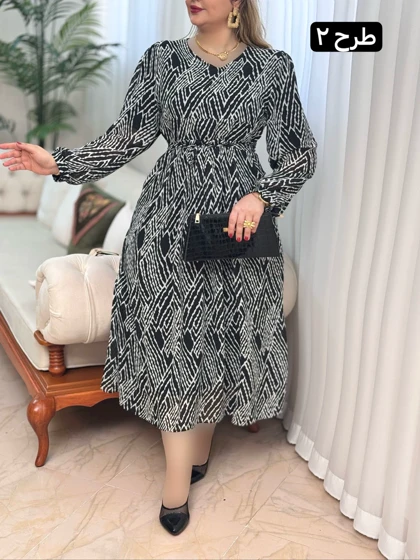 پیراهن حریر پانیذ 2806