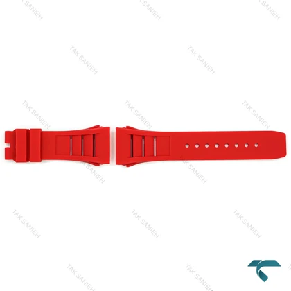 بند ساعت مچی ریچاردمیل مردانه قرمز پیچی Richard-Strap-8182-G