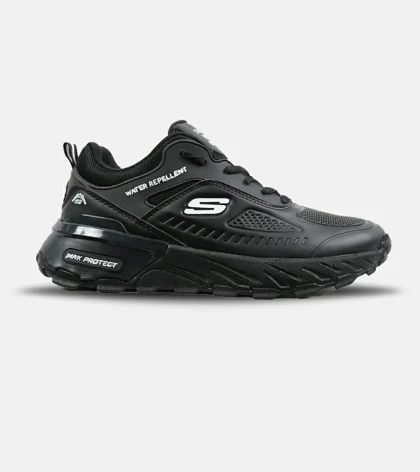 کفش کتانی مردانه مشکی SKECHERS water repellent