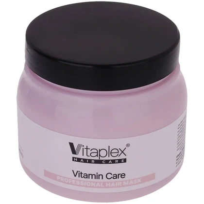 ماسک مو ویتامینه ویتاپلکس مدل Vitamin Care فاقد سولفات مناسب موی خشک و معمولی 500ml