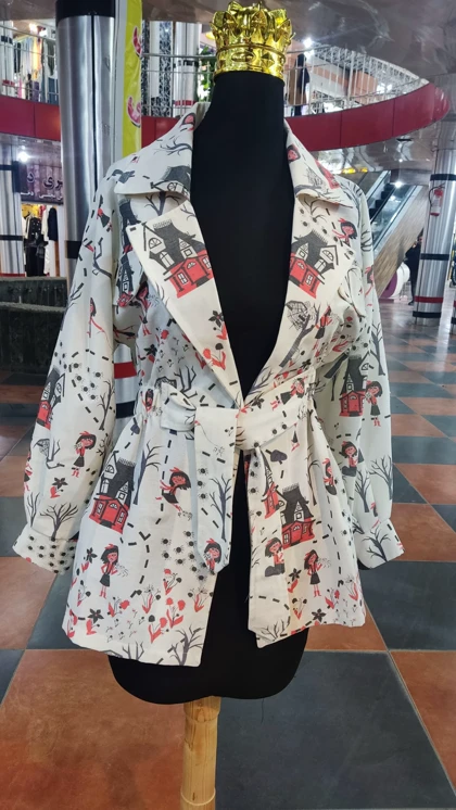 مانتو اسپورت کمر کش کد 440