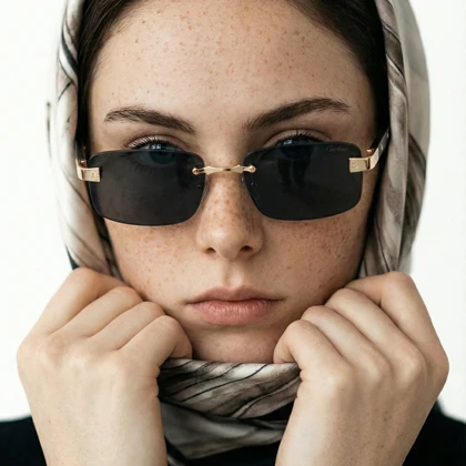 عینک آفتابی یونیسکس مدل کارتیر(cartier( 5G332