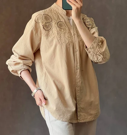 شومیز گلدوزی