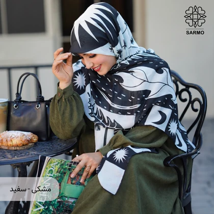 روسری نخ پنبه قاصدک