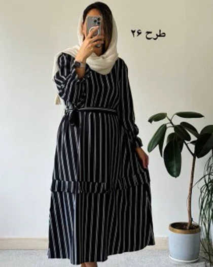 پیراهن مانتویی نارین 2