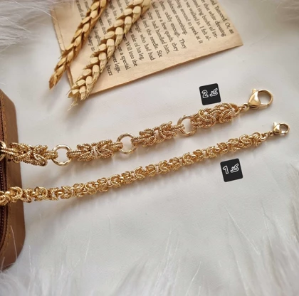 دستبند طرح طلا ژوپینگ D53
