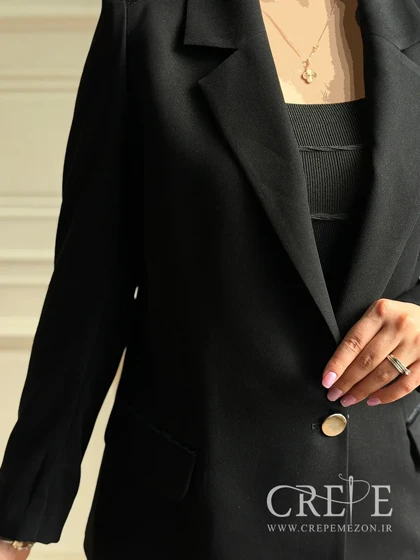 مانتو کتی پشت گلدوزی طرح گل