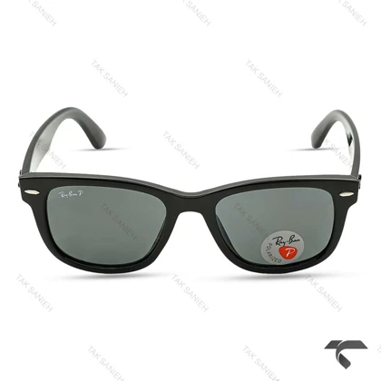 عینک دودی ریبن RB2140-1 یو وی 400 فول مشکی RayBan-10065-U