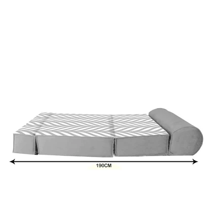 کاناپه تخت شو یک نفره مینیمال گل مدل M1155