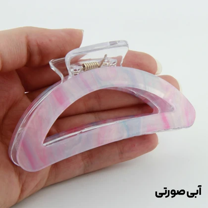 کلیپس دخترانه مدل صخره ابر و بادی دو رنگ