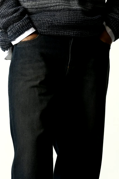 شلوارجین نیم بگ مردانه